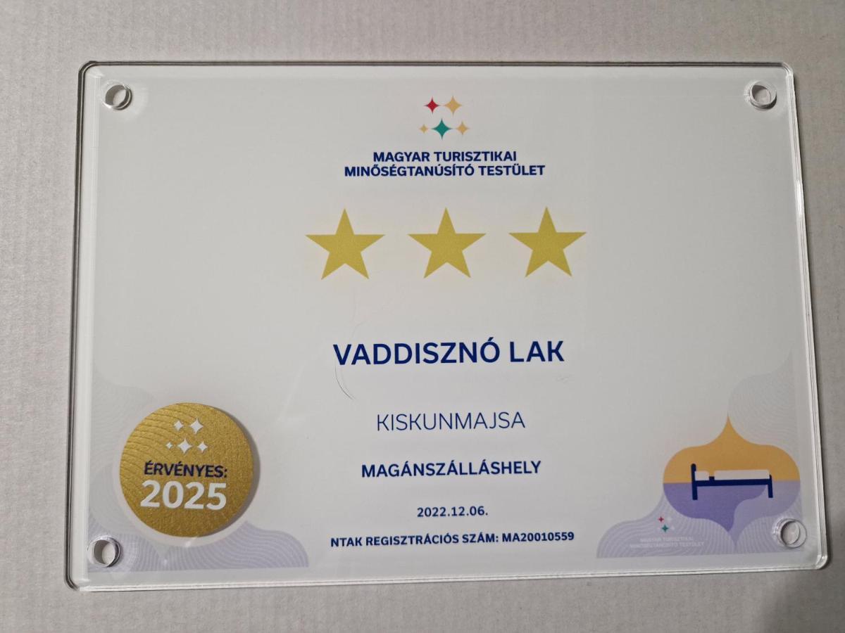 Vaddinszo Lak Villa Kiskunmajsa Ngoại thất bức ảnh